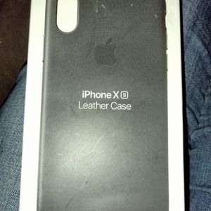 iPhone x  leather Phone case